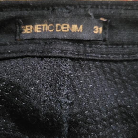 Genetic Denim The Shane black sequin pants size 31 - Picture 3 of 11